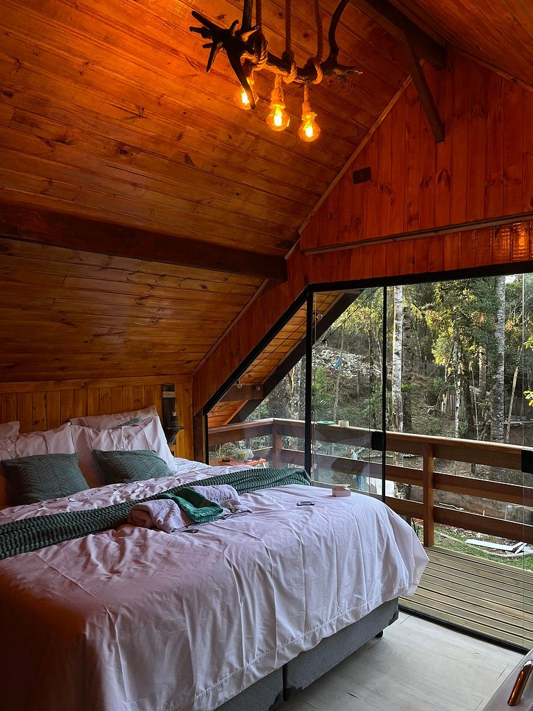 Cabana com Hidro em Campos do Jordão CA7 DM